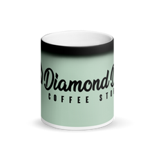 Load image into Gallery viewer, Diamond Drip Matte Black Magic Mug