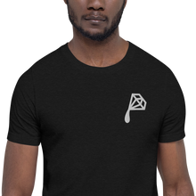 Load image into Gallery viewer, Diamond Drip Embroidered Short-Sleeve Unisex T-Shirt