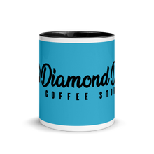 Load image into Gallery viewer, Diamond Drip Mug with Color Inside