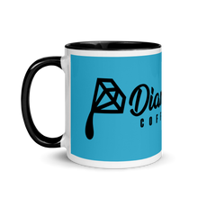 Load image into Gallery viewer, Diamond Drip Mug with Color Inside