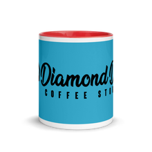 Load image into Gallery viewer, Diamond Drip Mug with Color Inside