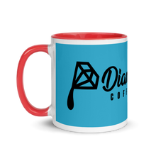 Load image into Gallery viewer, Diamond Drip Mug with Color Inside