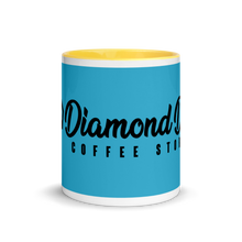 Load image into Gallery viewer, Diamond Drip Mug with Color Inside