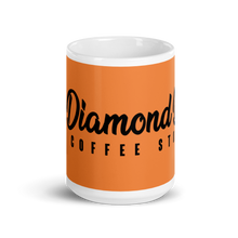 Load image into Gallery viewer, Diamond Drip White Glossy Mug