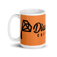 Load image into Gallery viewer, Diamond Drip White Glossy Mug