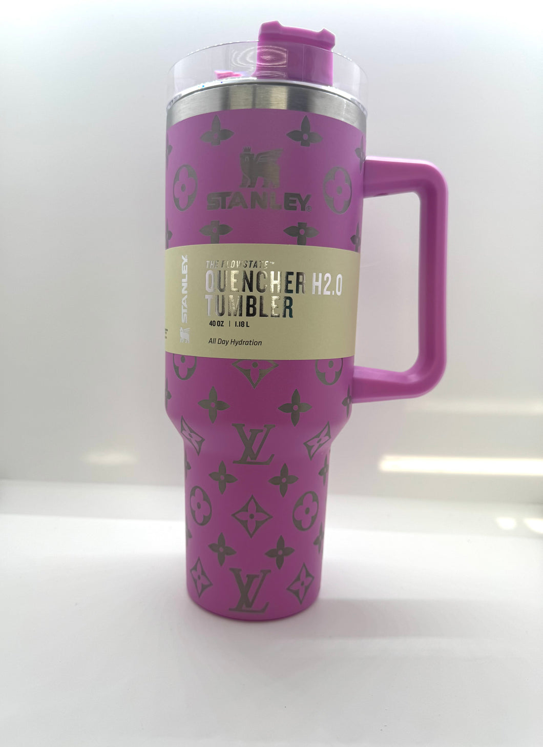 40oz Light Pink LV Stanley