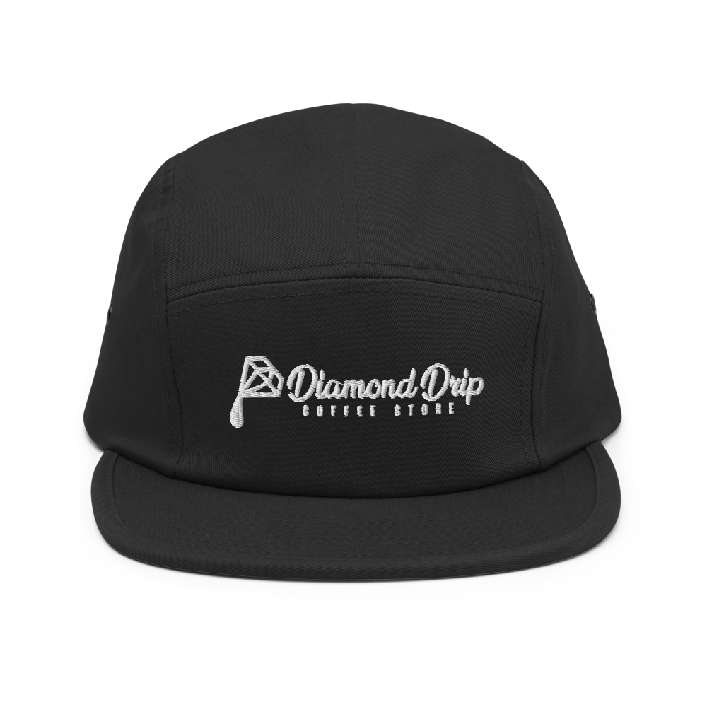 Diamond Drip Five Panel Cap